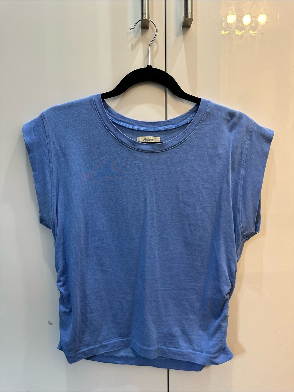 Soft Blue Madewell Cinched T-Shirt